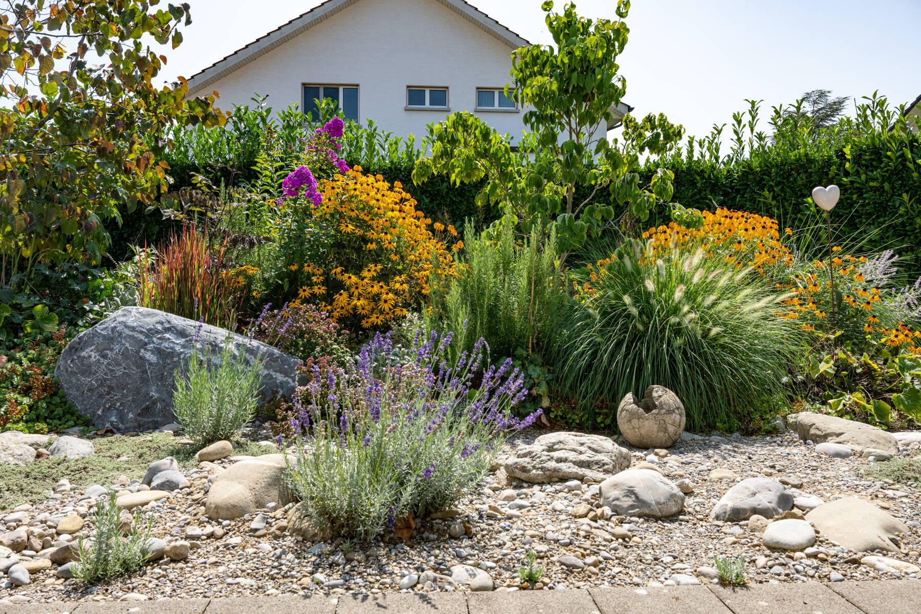 Trockenzonen im Garten Trockenzonen im Garten