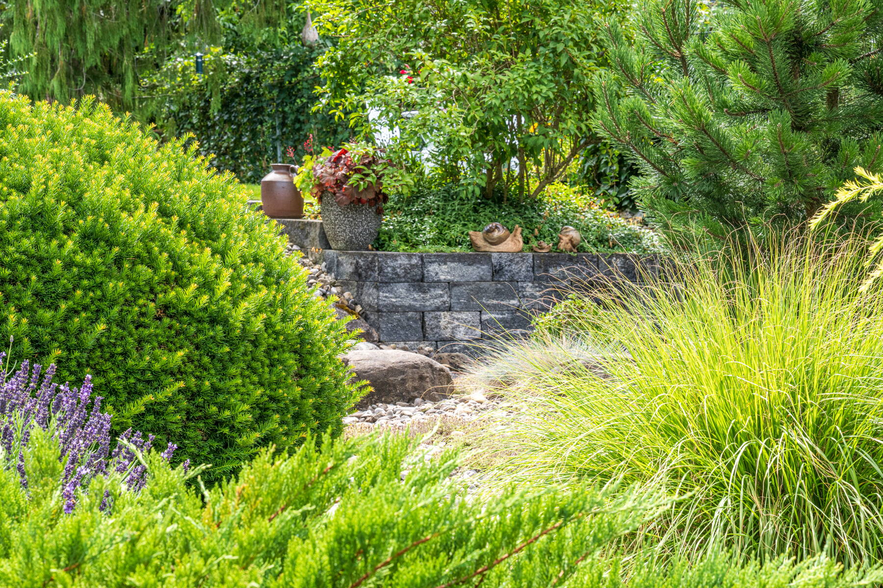 Gartengestaltung schöner Garten
