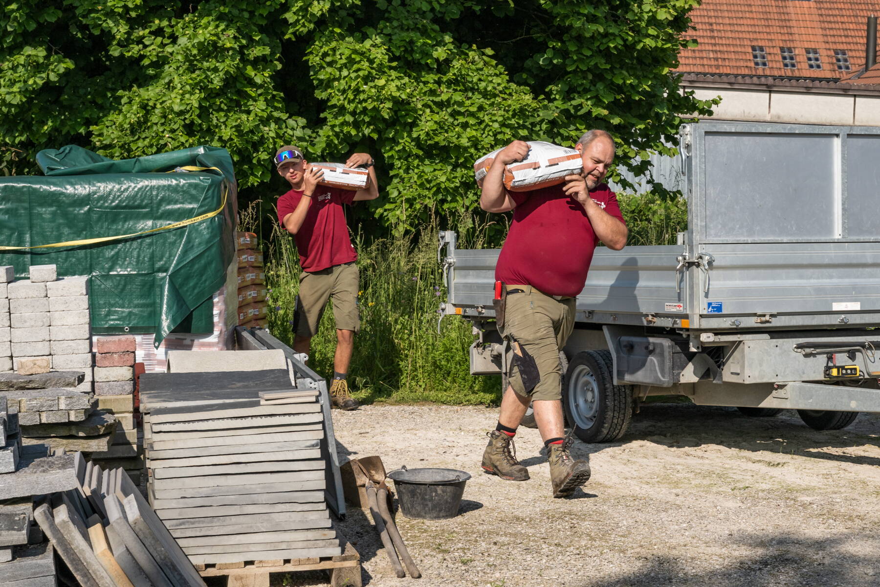 Rytz Gartenbau bei der Arbeit Rytz Gartenbau bei der Arbeit