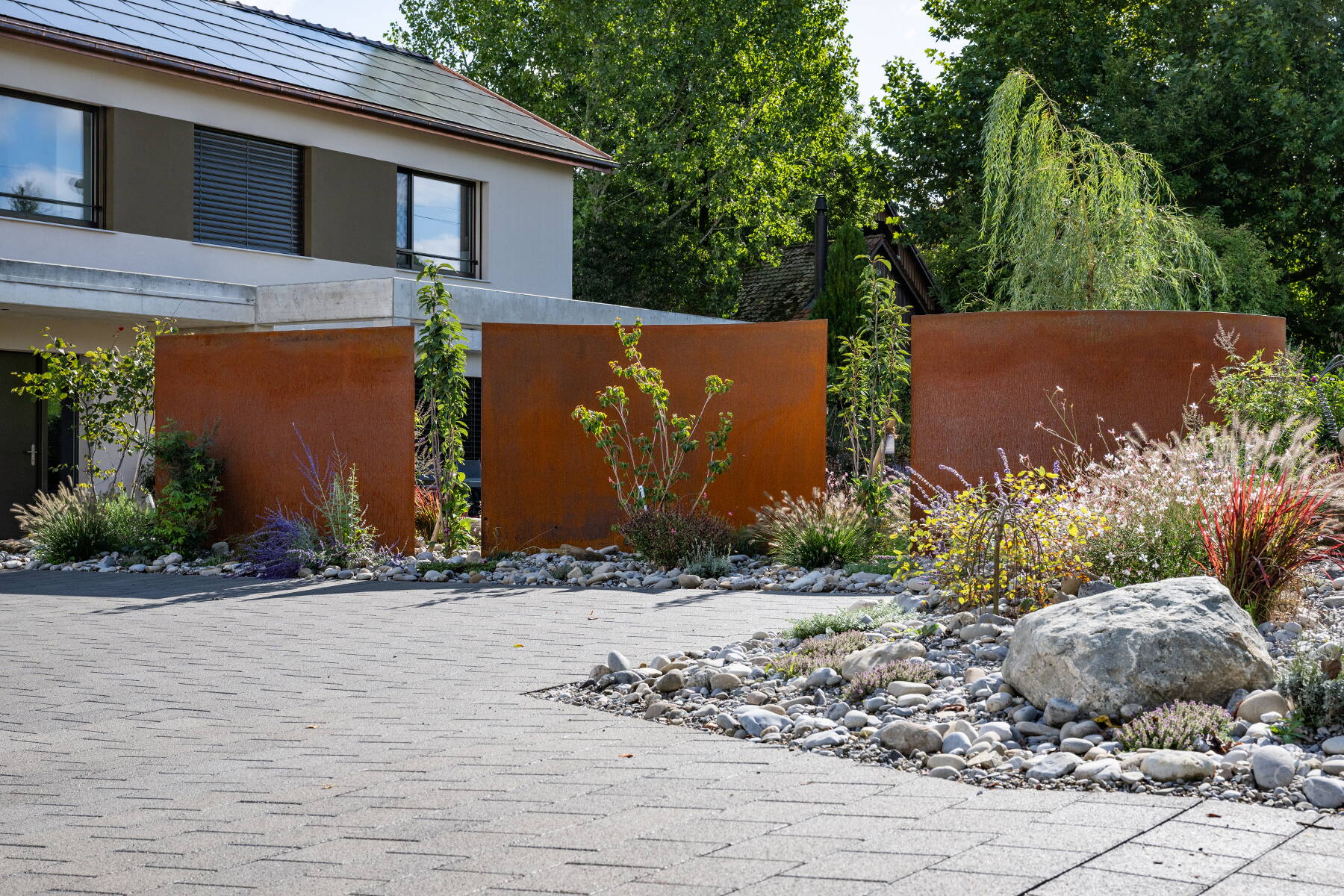 Gartengestaltung schöner Garten