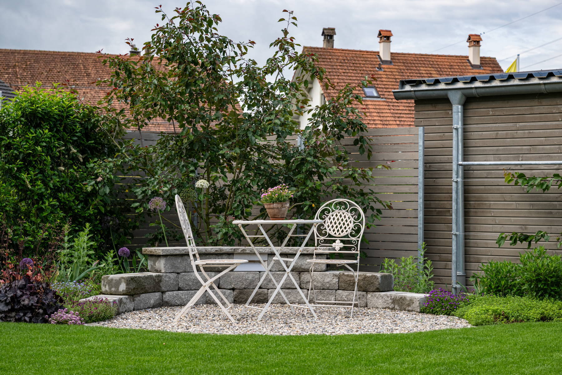 Gartengestaltung schöner Garten