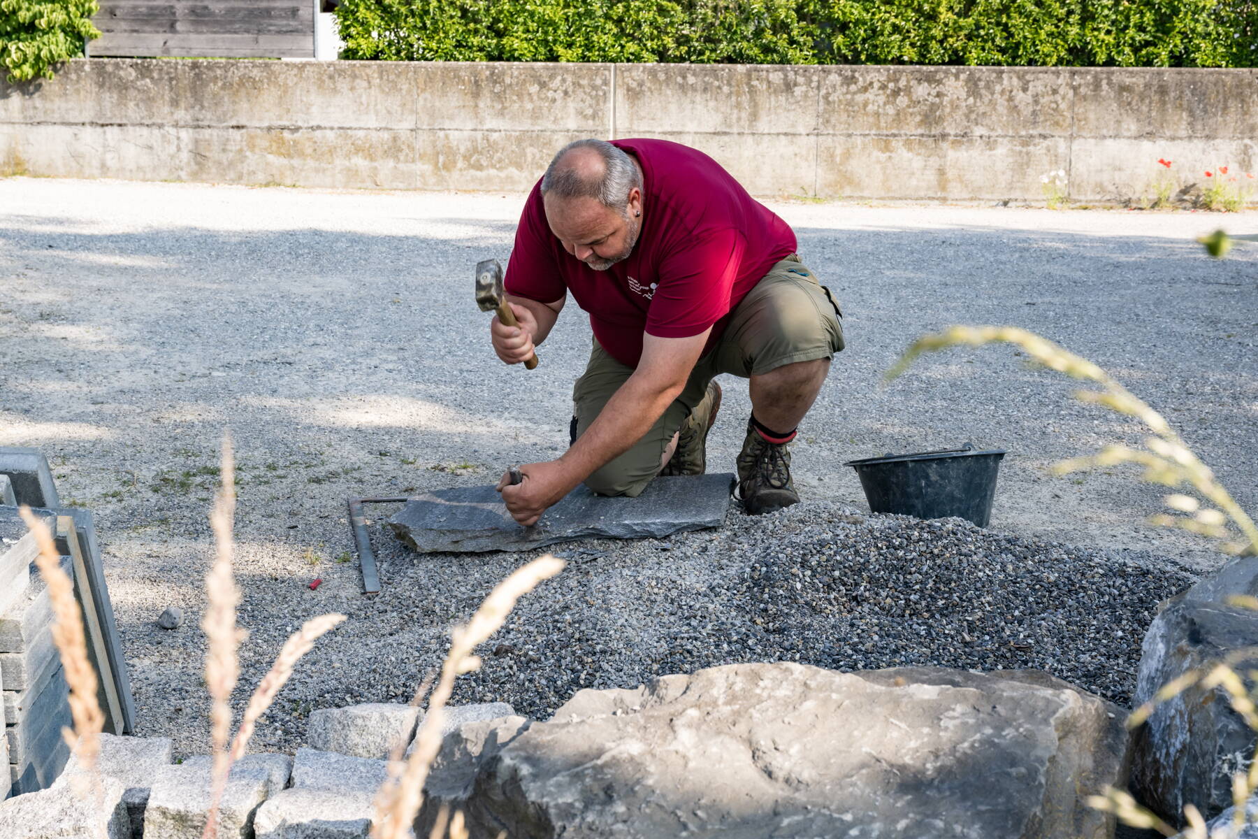 Rytz Gartenbau bei der Arbeit Rytz Gartenbau bei der Arbeit