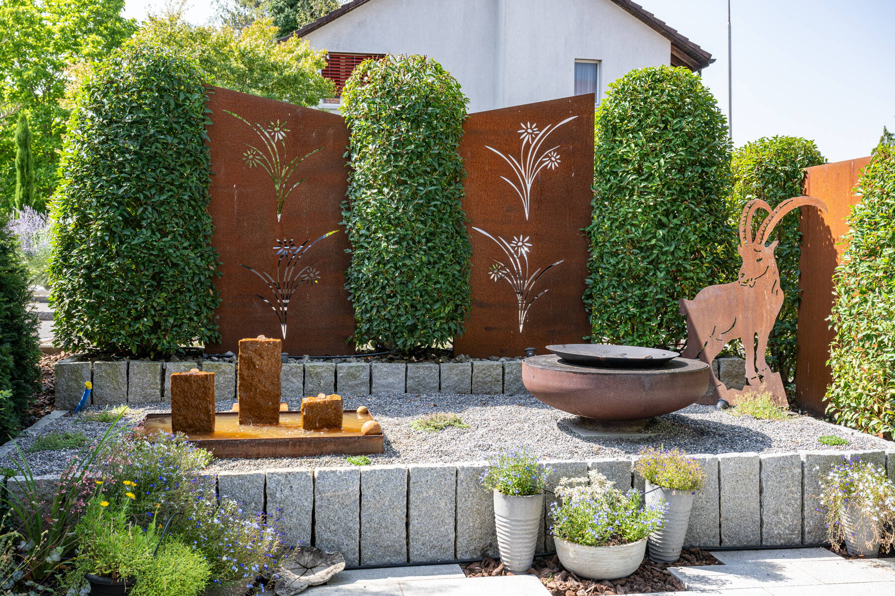 Sichtschutz im Garten Sichtschutz im Garten